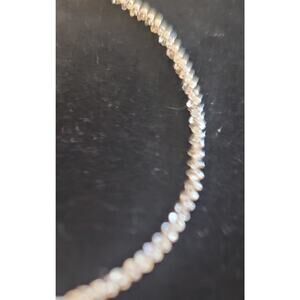 New 925 Italy Diamond Cut Rope Anklet